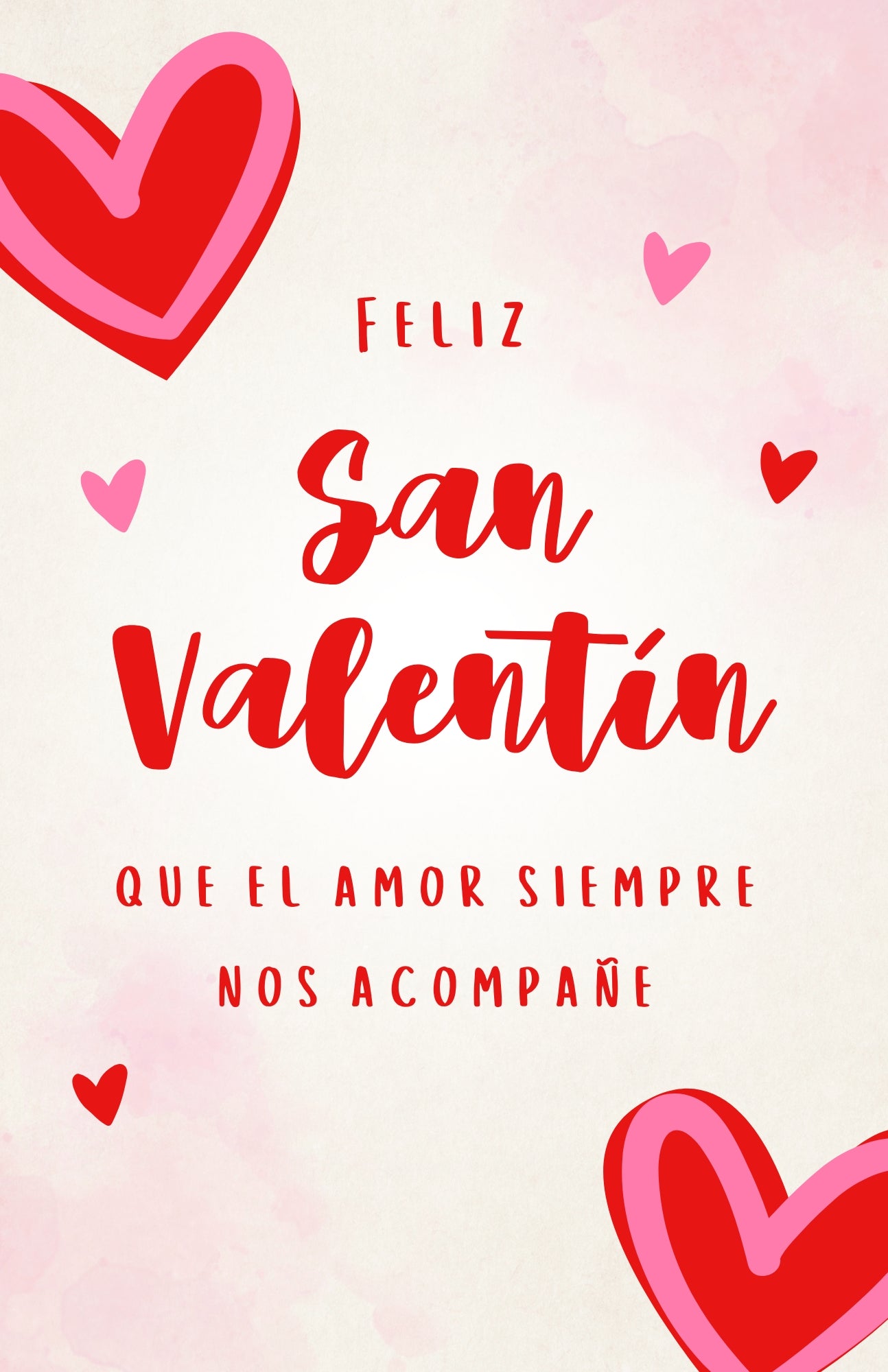 Tarjeta del día de San Valentín