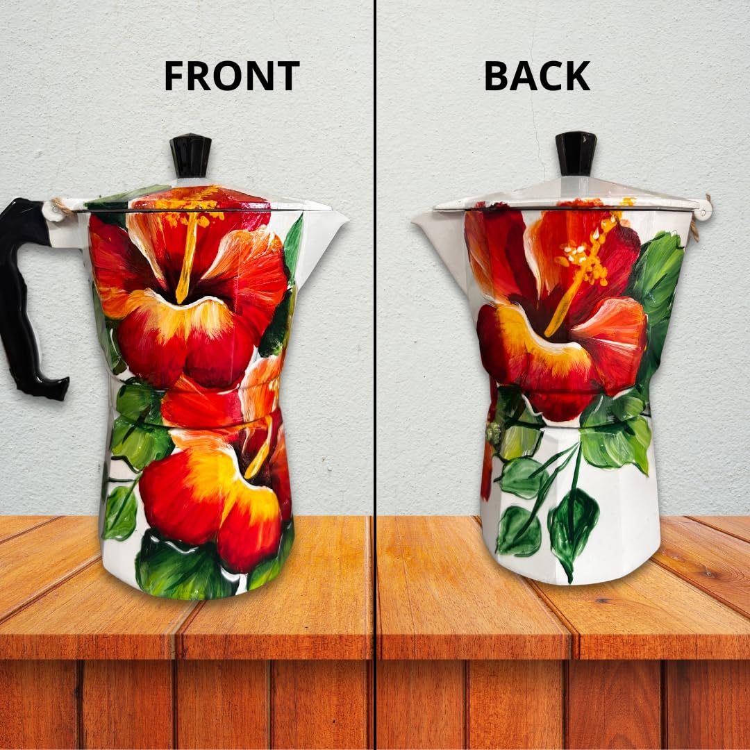 Dominican Coffee Pot – Cayenne Flower | Amazon