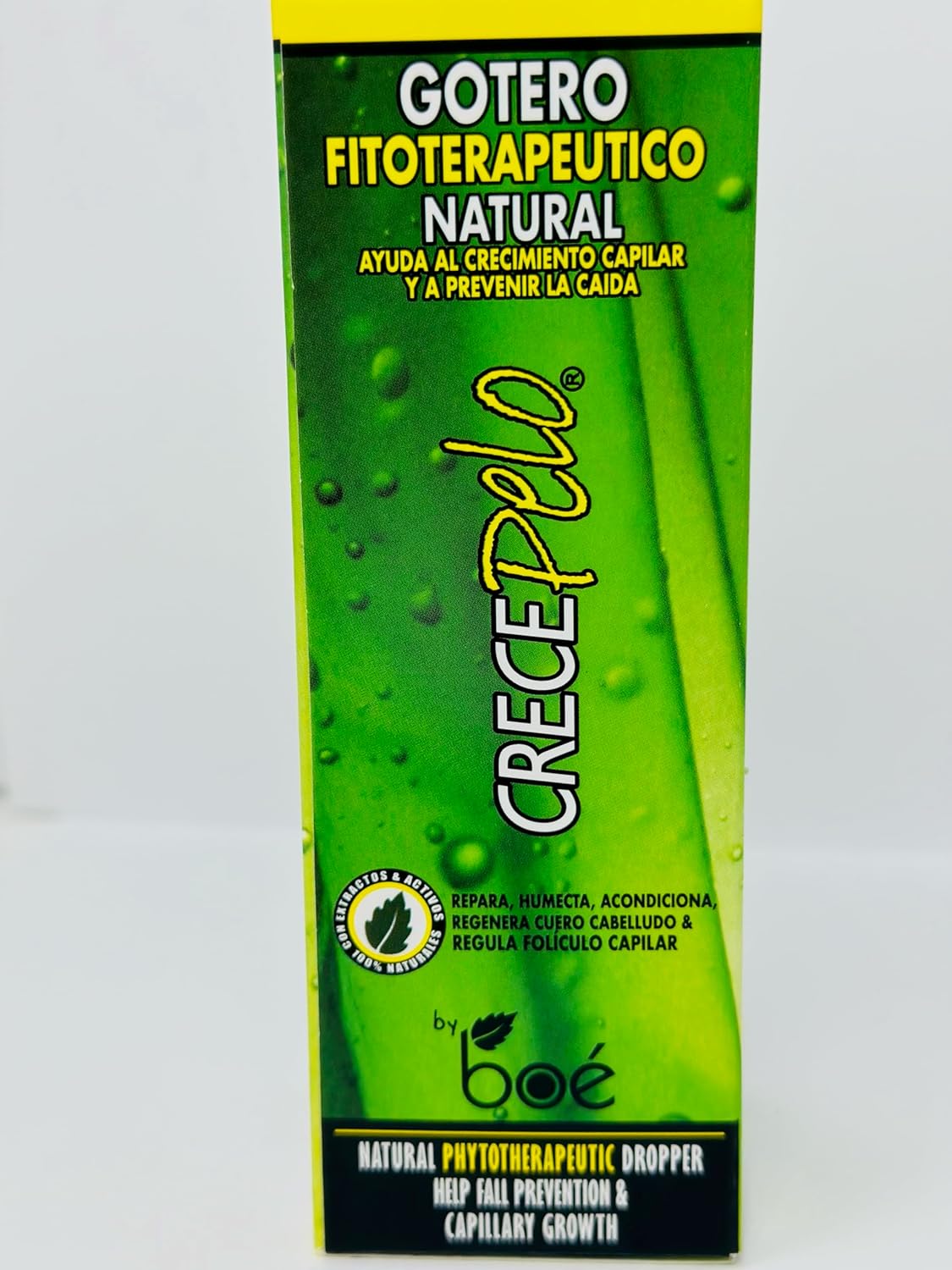 Gotero fitoterapéutico natural para el crecimiento del cabello, 4.25 oz