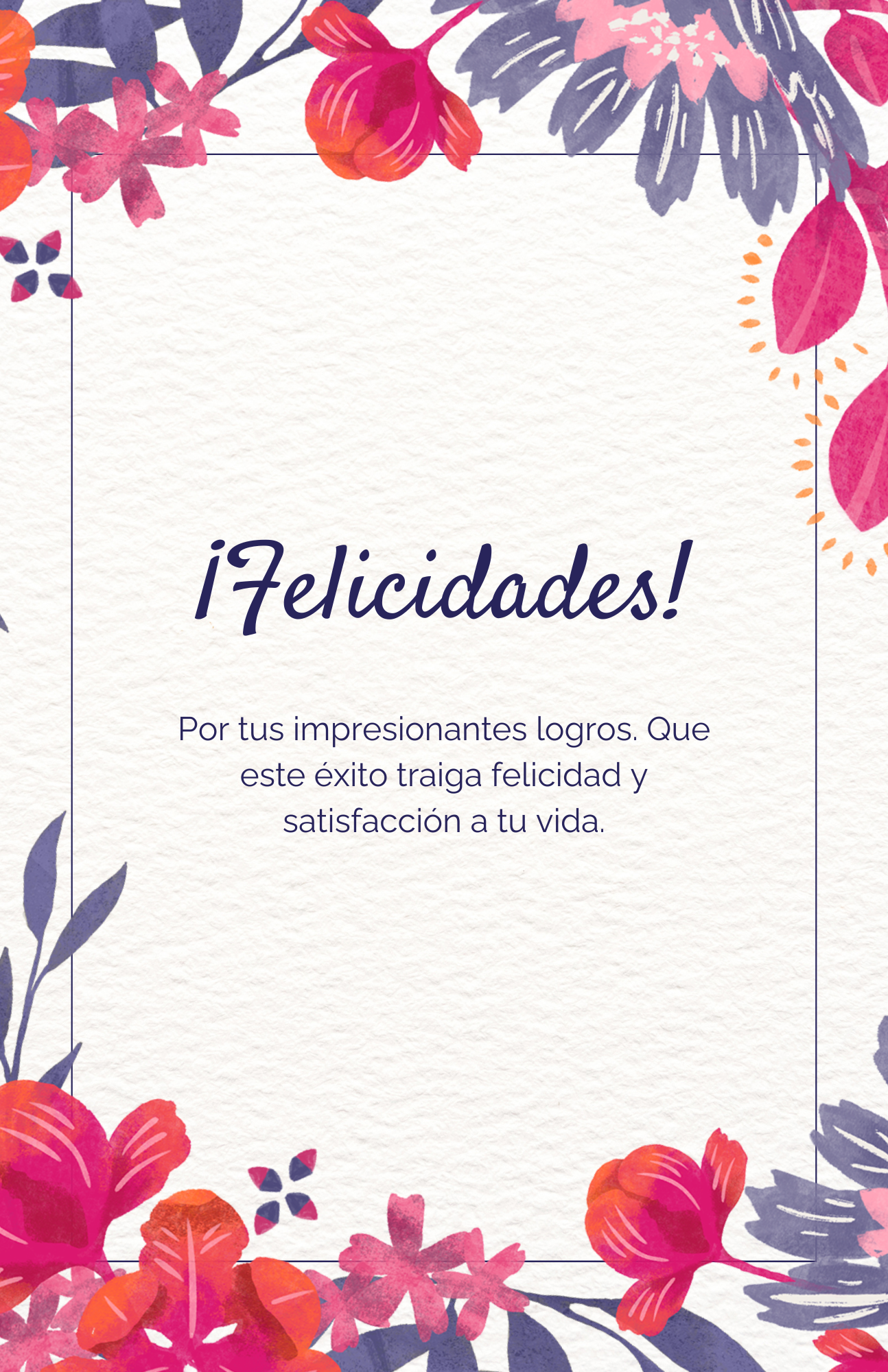 Tarjeta de felicitaciones