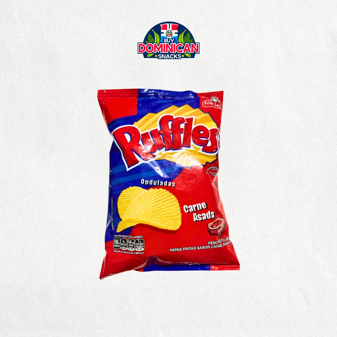 Ruffles de Carne 29g – Dominican Snacks | Dominican Republic Chips