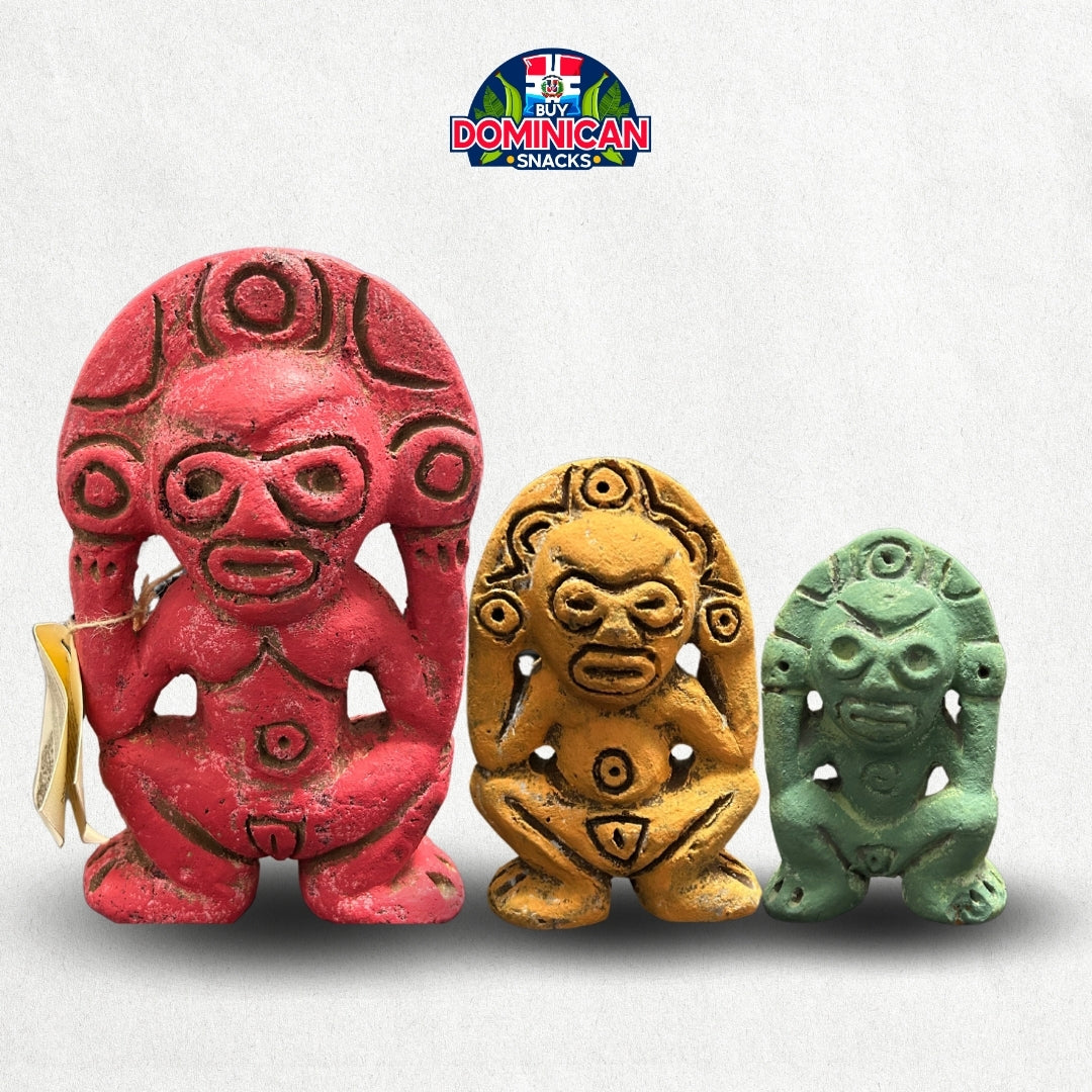 Atabey - The Nurturing Mother Goddess of Taino Culture - Handmade Cemi Figurines