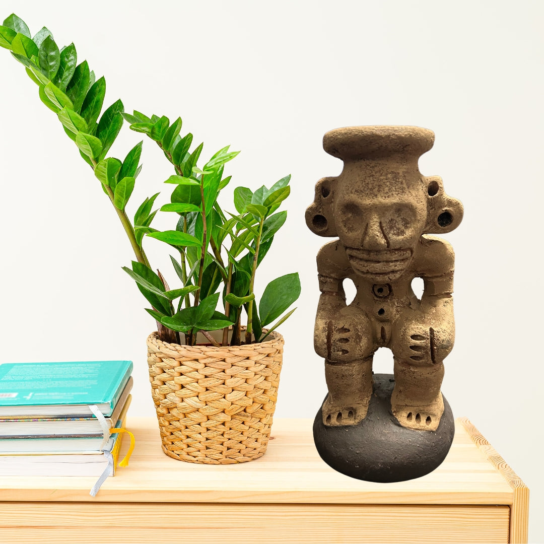 Cohoba- Guardian of the Cohoba Ritual in Taino Culture - Handmade precolombine figurines