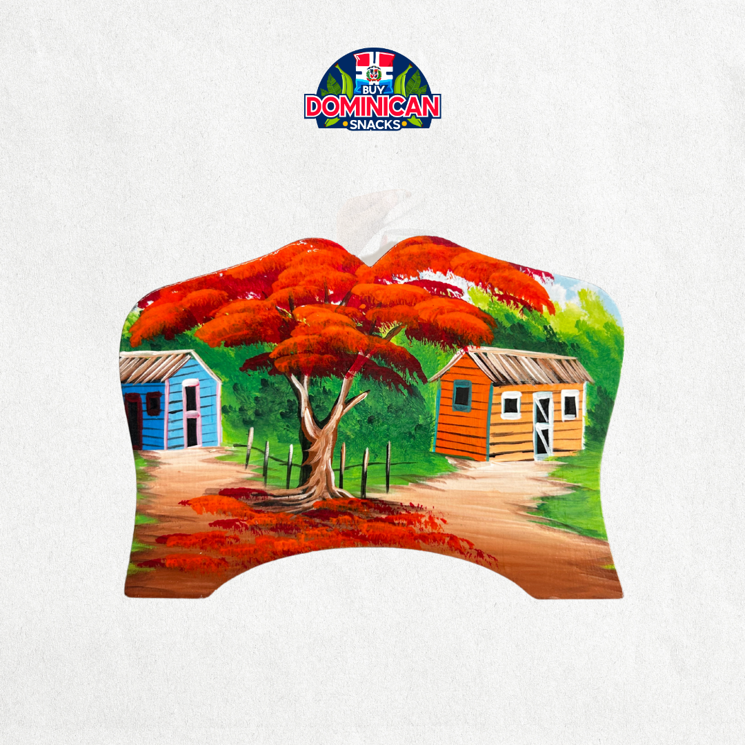 Dominican Napkin Holder: Countryside Serenity