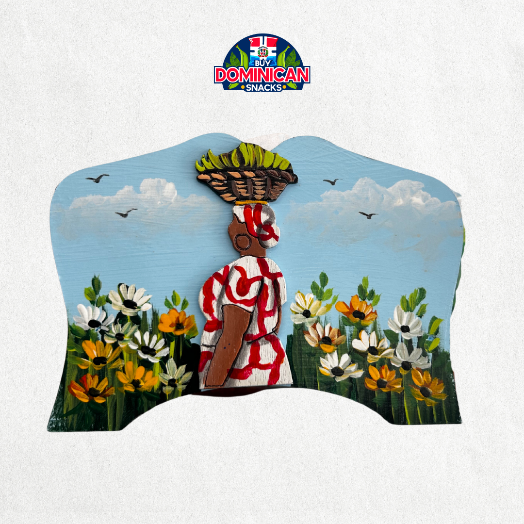 Dominican Napkin Holder: Countryside Serenity