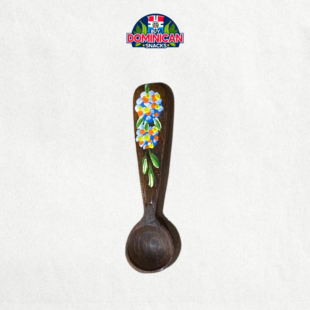 Themed Spoons – Handcrafted with Designs of Tropical Flowers, Beaches and Traditional Dominican Houses