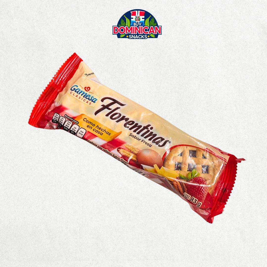 Florentina Strawberry Cookie 83g – An authenthic Dominican Republic Treat