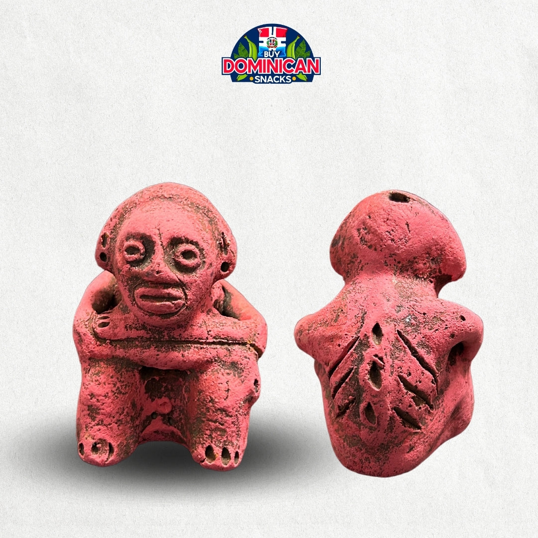 Vasija Efigie Antropomórfica que Encarna al Dios Taíno del Pensamiento - Figuras Artesanales