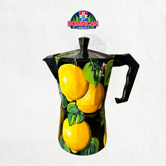 Cafetera de diseño icónico dominicano - 6 tazas