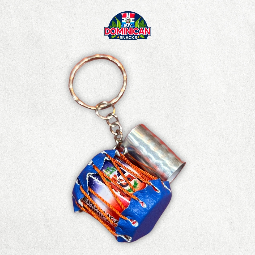Dominican Tambora & Güira Keychain