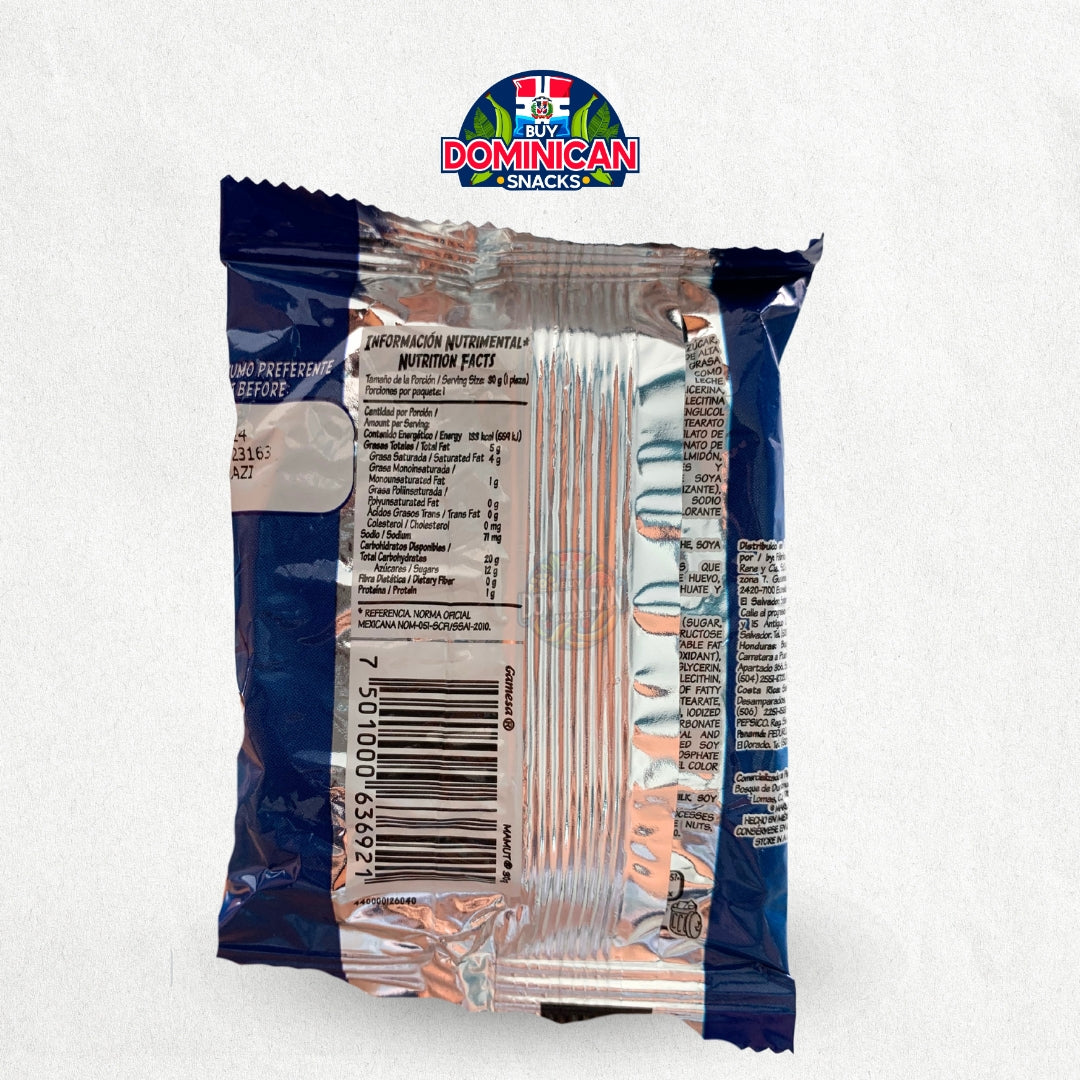 Mamut Coated Chocolate Flavored Cookie with Marshmallow - Mamut Galleta Chocolate