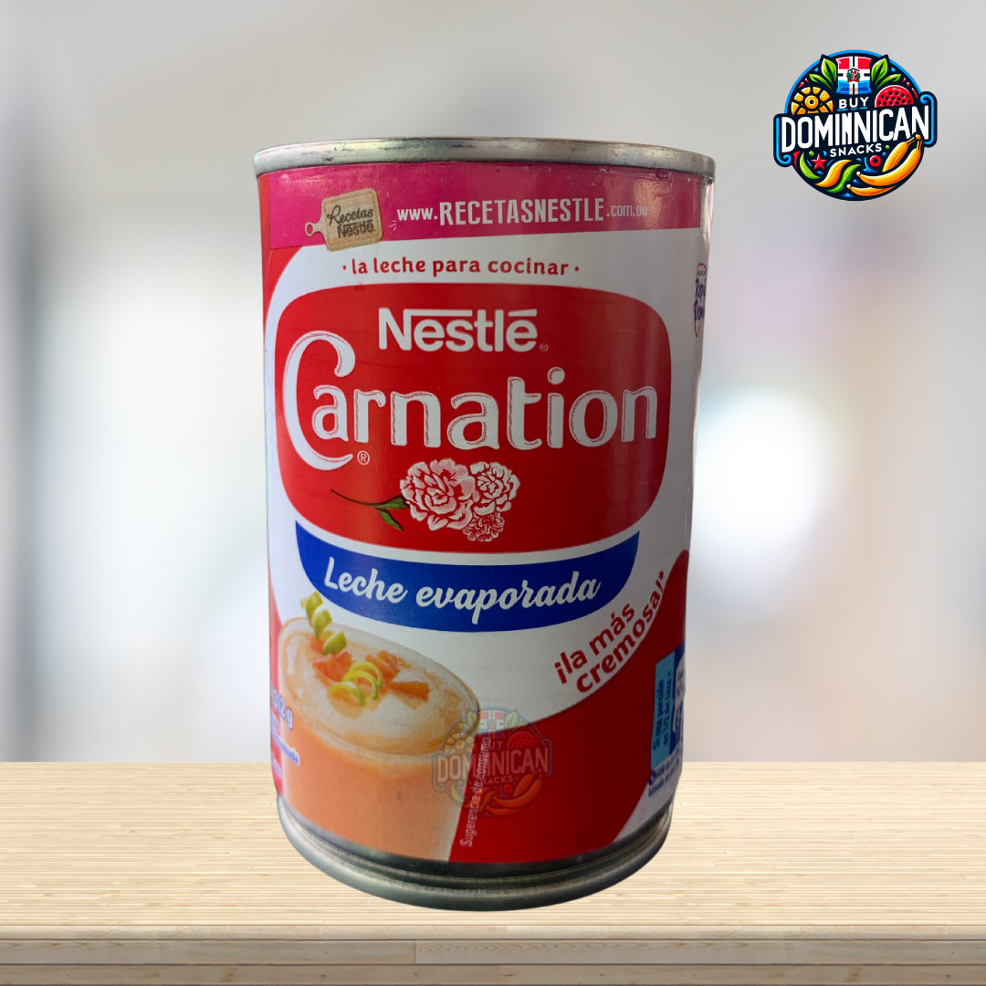 Nestle Carnation Evaporated Milk - Cooking Milk- Leche Evaporada Dominicana  297ml