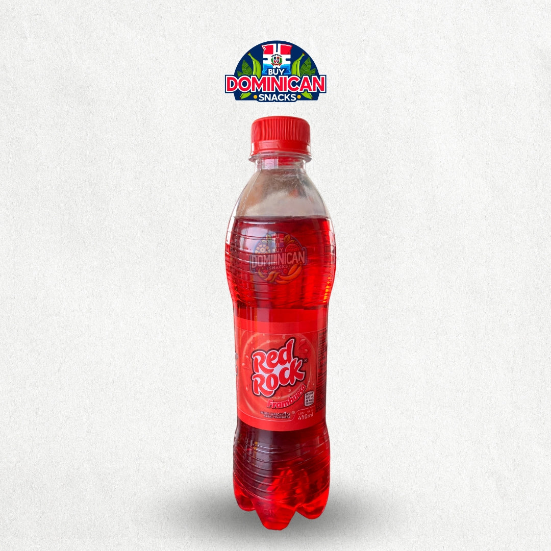 Red Rock Raspberry Soda 450ml / Refresco Red Rock Frambuesa 450 ml