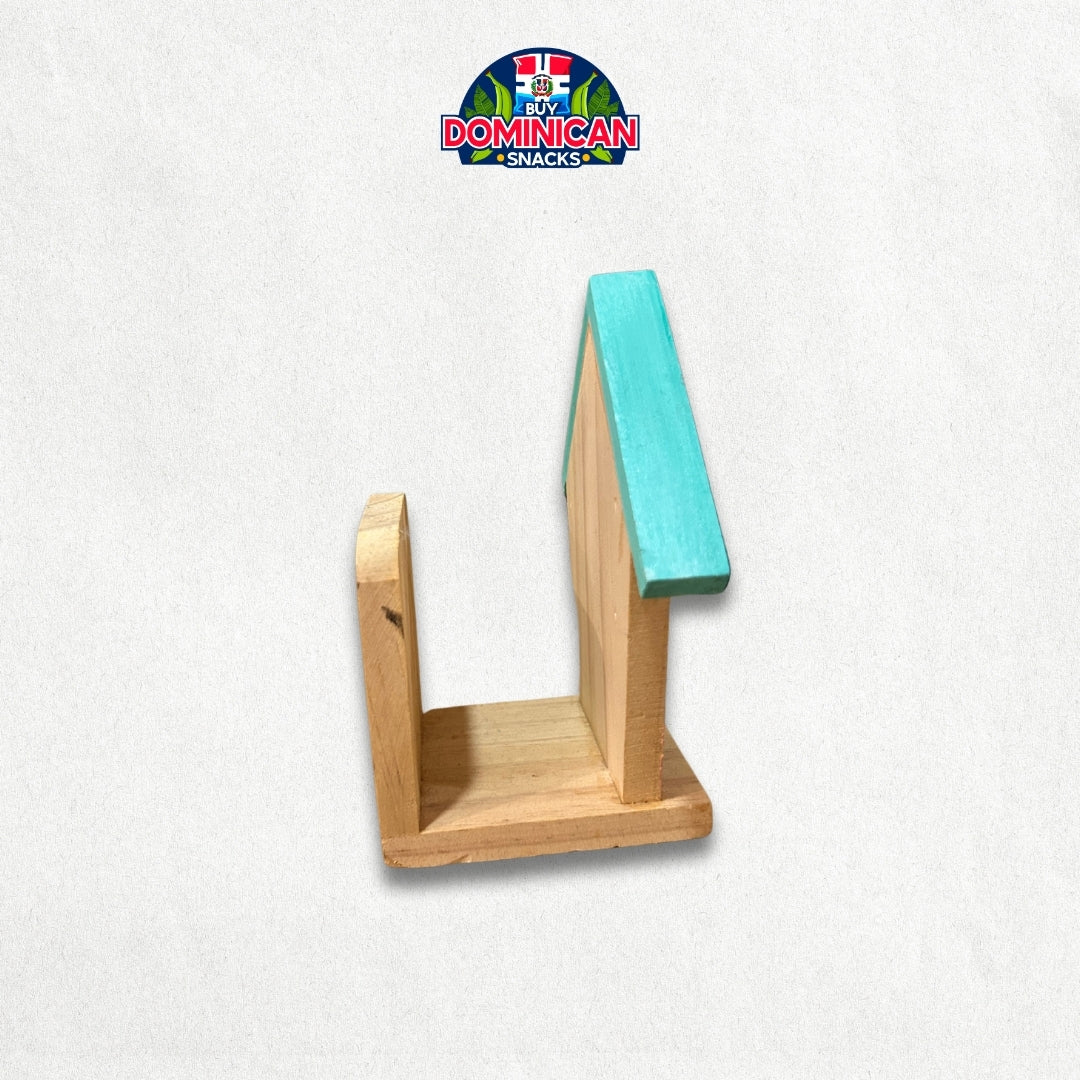Handcrafted Napkin Holder with Traditional Dominican Doll Design