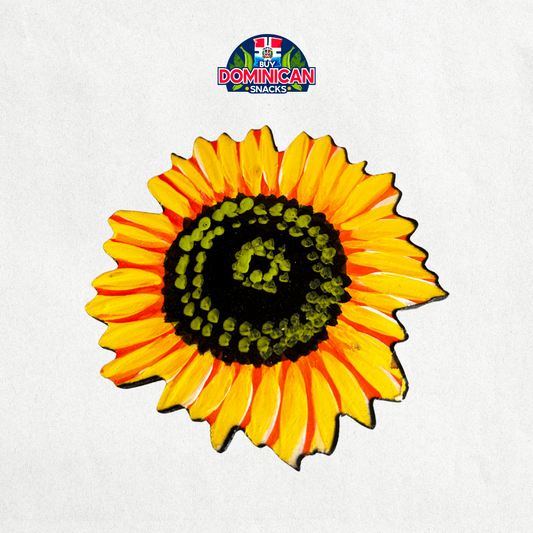 Dominican-Inspired Coasters: Avocado, sunflower, Hibiscus Flower, and Countryside - 6 pcak