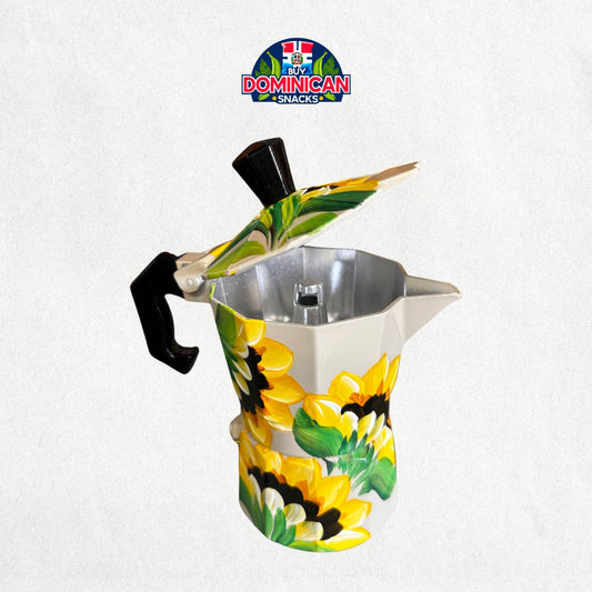 Cafetera de diseño icónico dominicano - 6 tazas