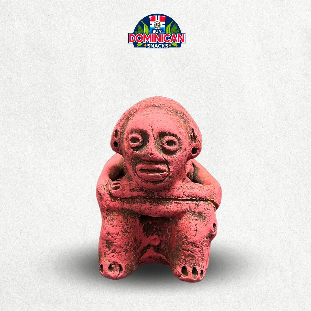 Vasija Efigie Antropomórfica que Encarna al Dios Taíno del Pensamiento - Figuras Artesanales