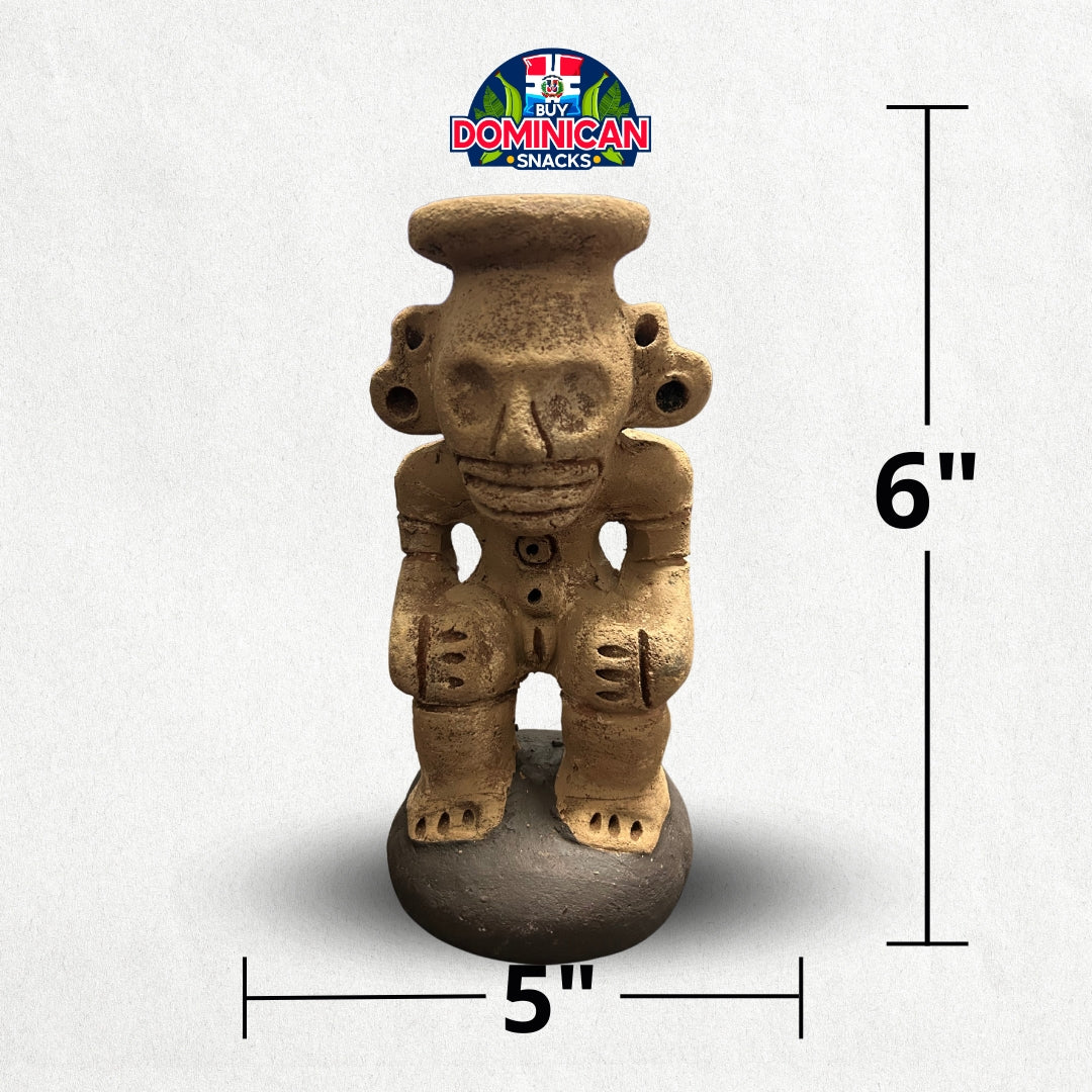 Cohoba- Guardian of the Cohoba Ritual in Taino Culture - Handmade precolombine figurines