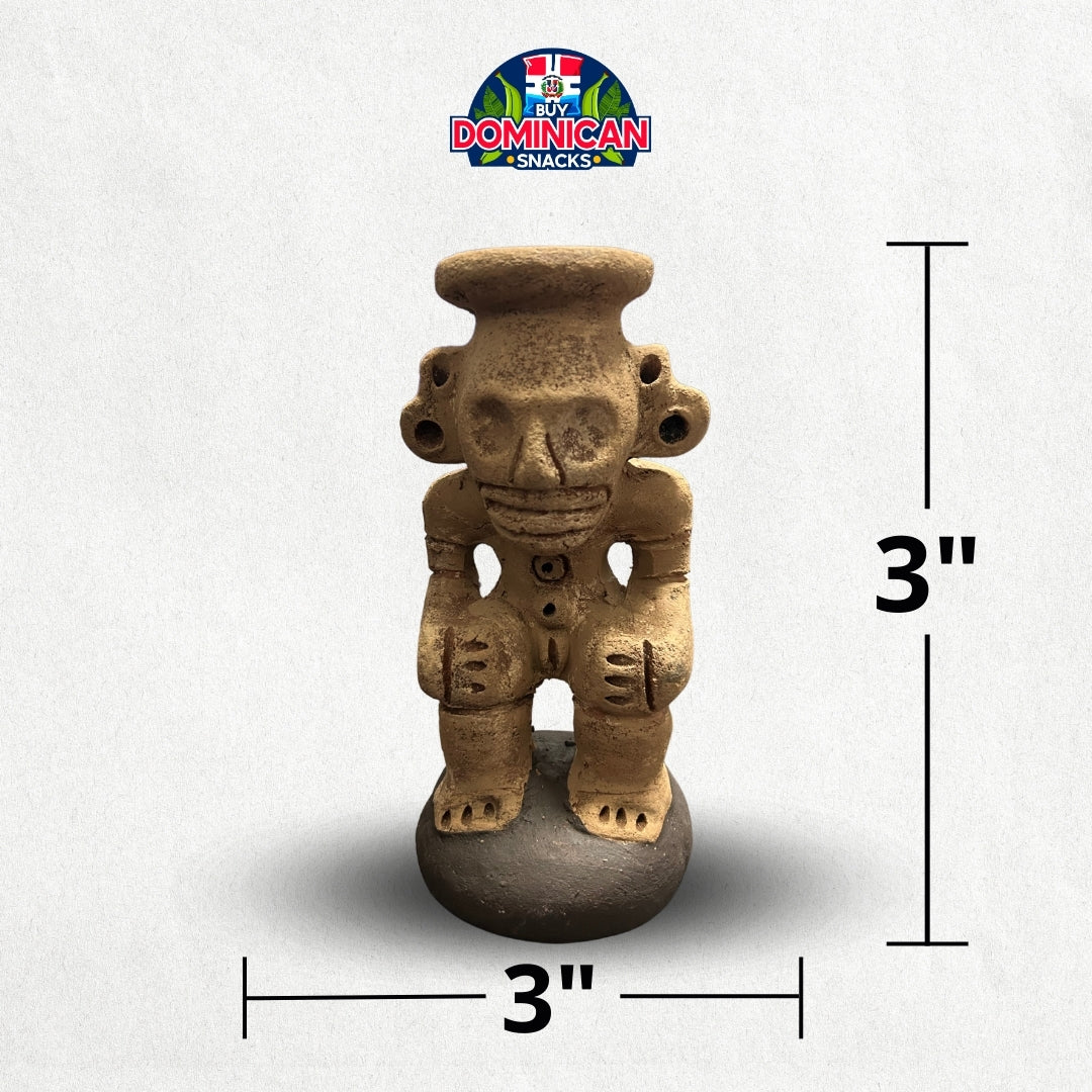 Cohoba- Guardian of the Cohoba Ritual in Taino Culture - Handmade precolombine figurines