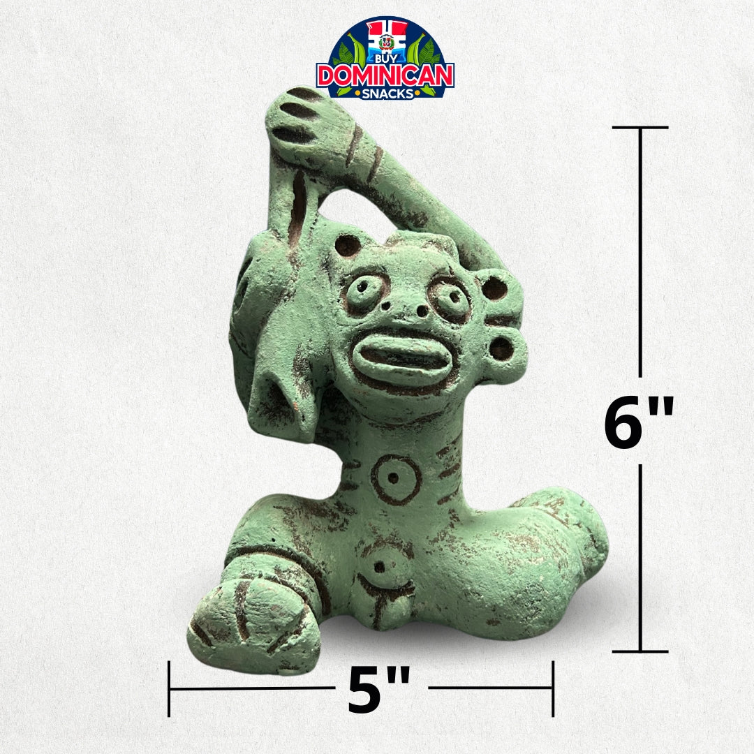 Dios de la fuerza- El Dios Taino de la fuerza y la resiliencia - Escultura Taína hecha a mano