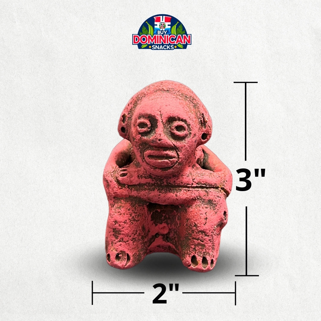Vasija Efigie Antropomórfica que Encarna al Dios Taíno del Pensamiento - Figuras Artesanales