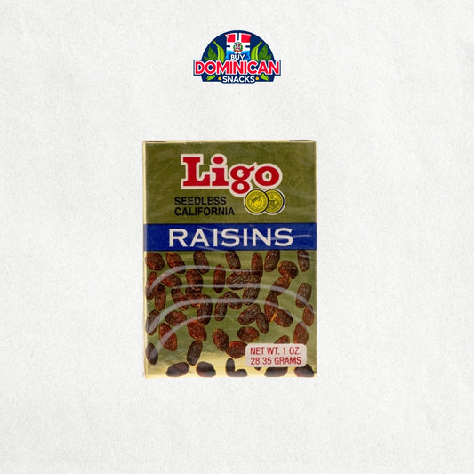 Pasas sin semillas Ligo 1 onza - Naturalmente dulces