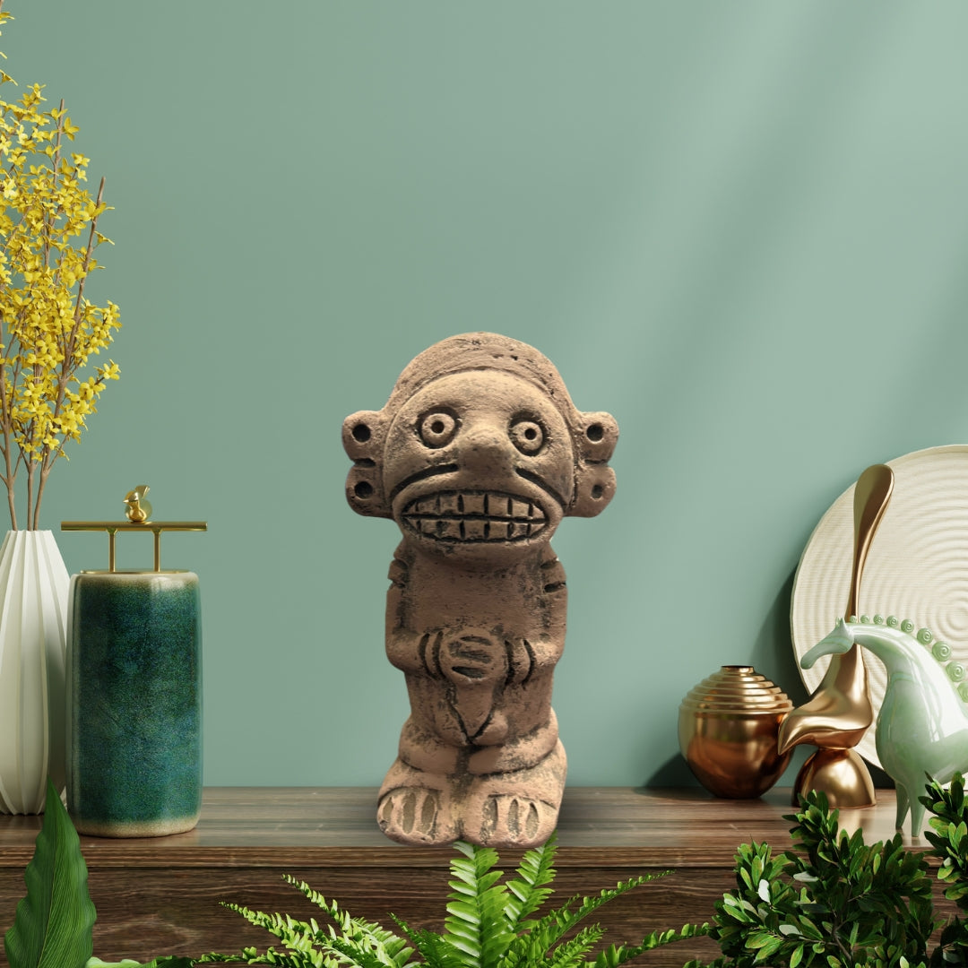 Sacred Cemi-Honoring Taino Spiritual Legacy - Handmade Precolombine Art