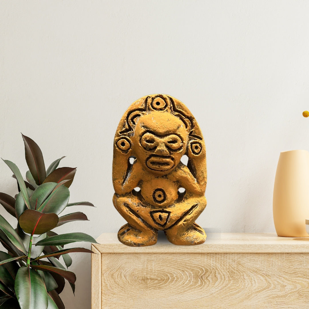 Atabey - The Nurturing Mother Goddess of Taino Culture - Handmade Cemi Figurines