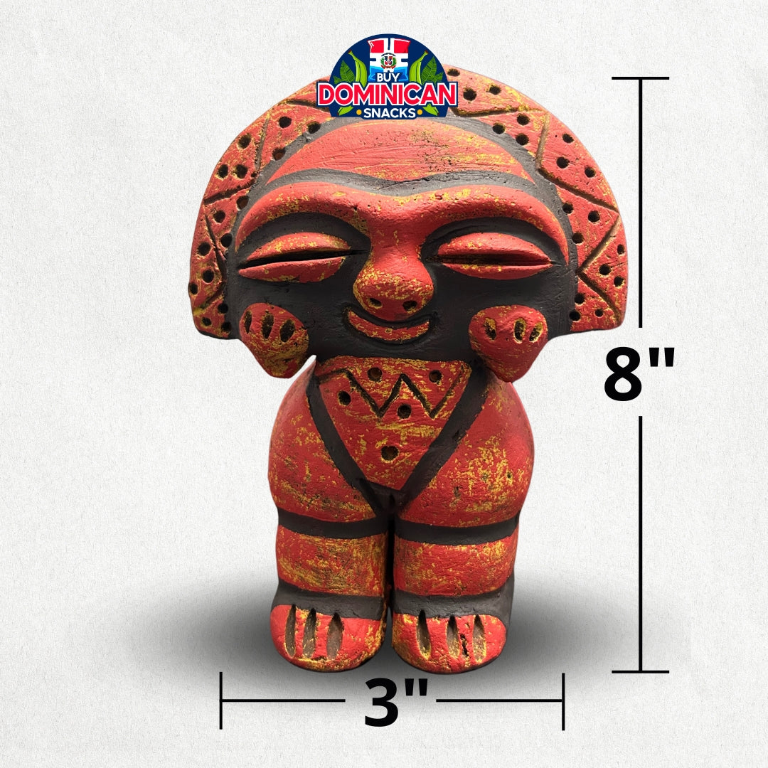 Moon Goddess - Embodying the Mystical Taino Moon Goddess - Handmade Taino statue