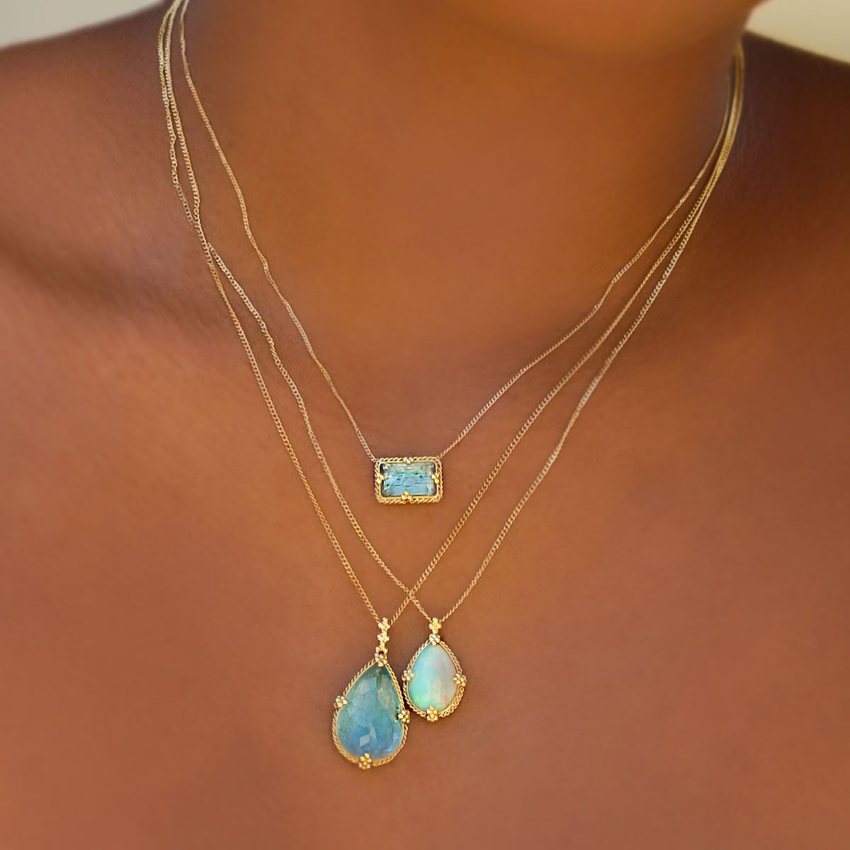 Larimar Necklaces
