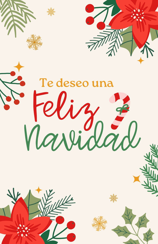 Tarjeta de Feliz Navidad