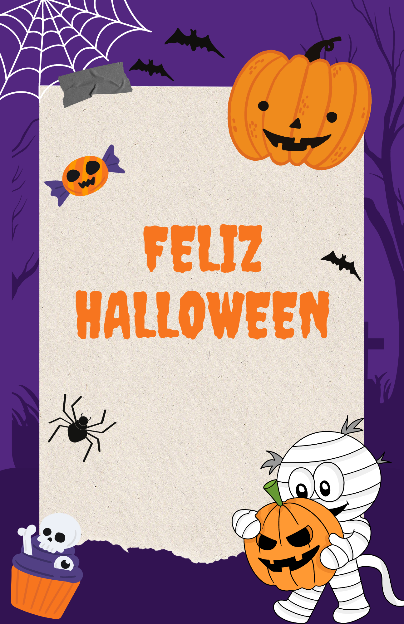 Spooky Halloween Card