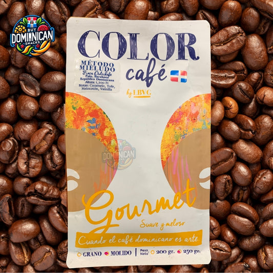 Color Café Ground Honeyed Coffee - Artisanal Coffee in a 250g pack.