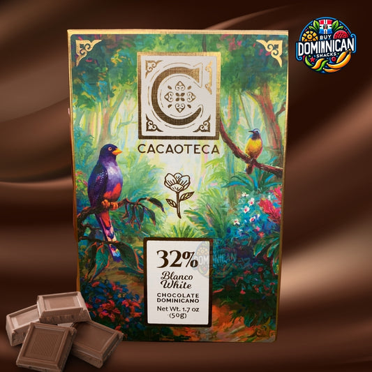 Cacaoteca Puro Blanco 32% White Chocolate-50g of creamy richness