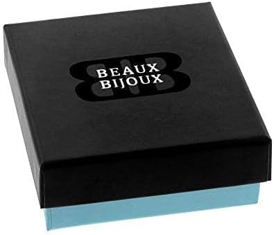 Larimar Gemstone Pendant Necklace – Palm Tree Design, Sterling Silver, Natural Blue Stone Jewelry