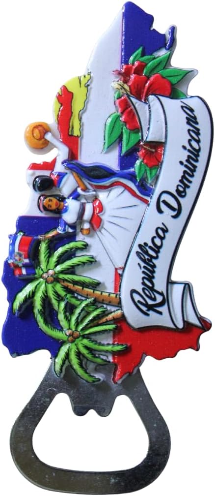 Dominican Bottle Opener Magnet | Amazon