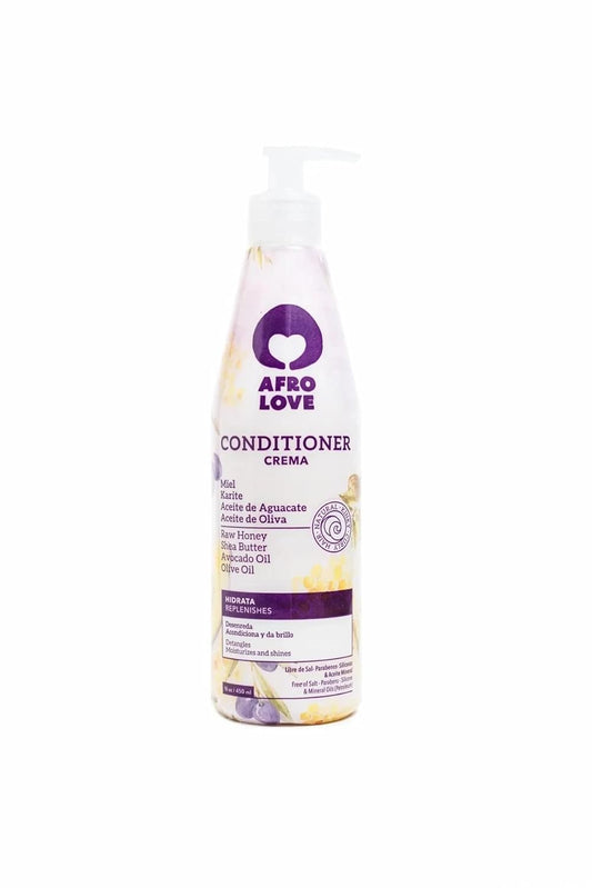 Afro Love Conditioner for Curly Hair – Deep Moisture & Frizz Control 16 oz