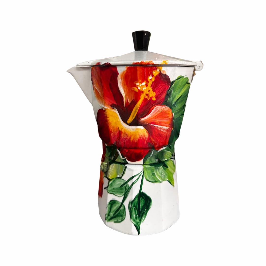 Dominican Coffee Pot – Cayenne Flower | Amazon