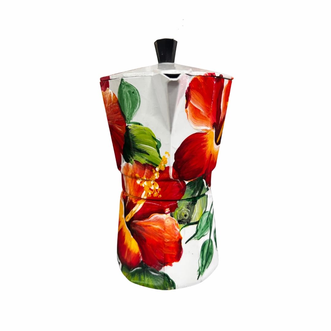 Dominican Coffee Pot – Cayenne Flower | Amazon