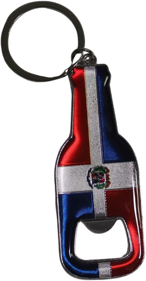 Dominican Flag Bottle Opener Keychain | Amazon