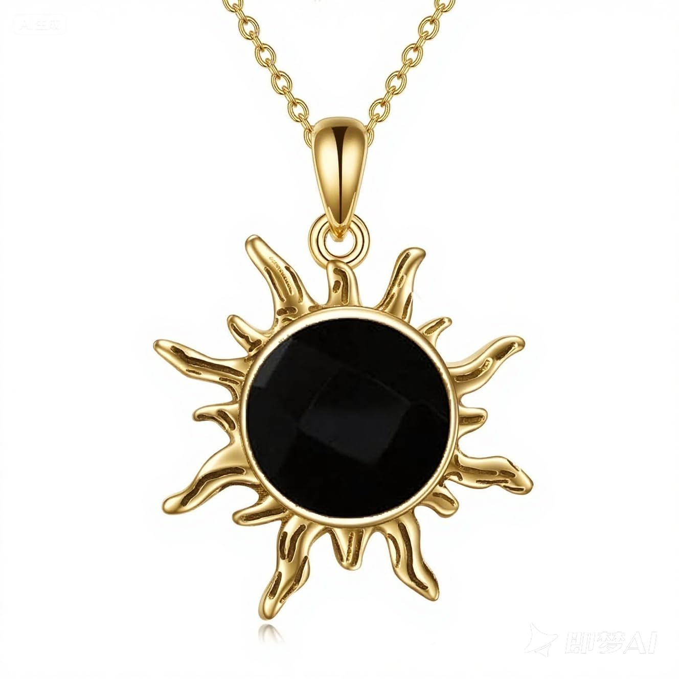 Collar de sol de larimar TIGER RIDER en plata de ley 925, cadena de 45 cm + 5 cm, caja de regalo, joyería para mujer 