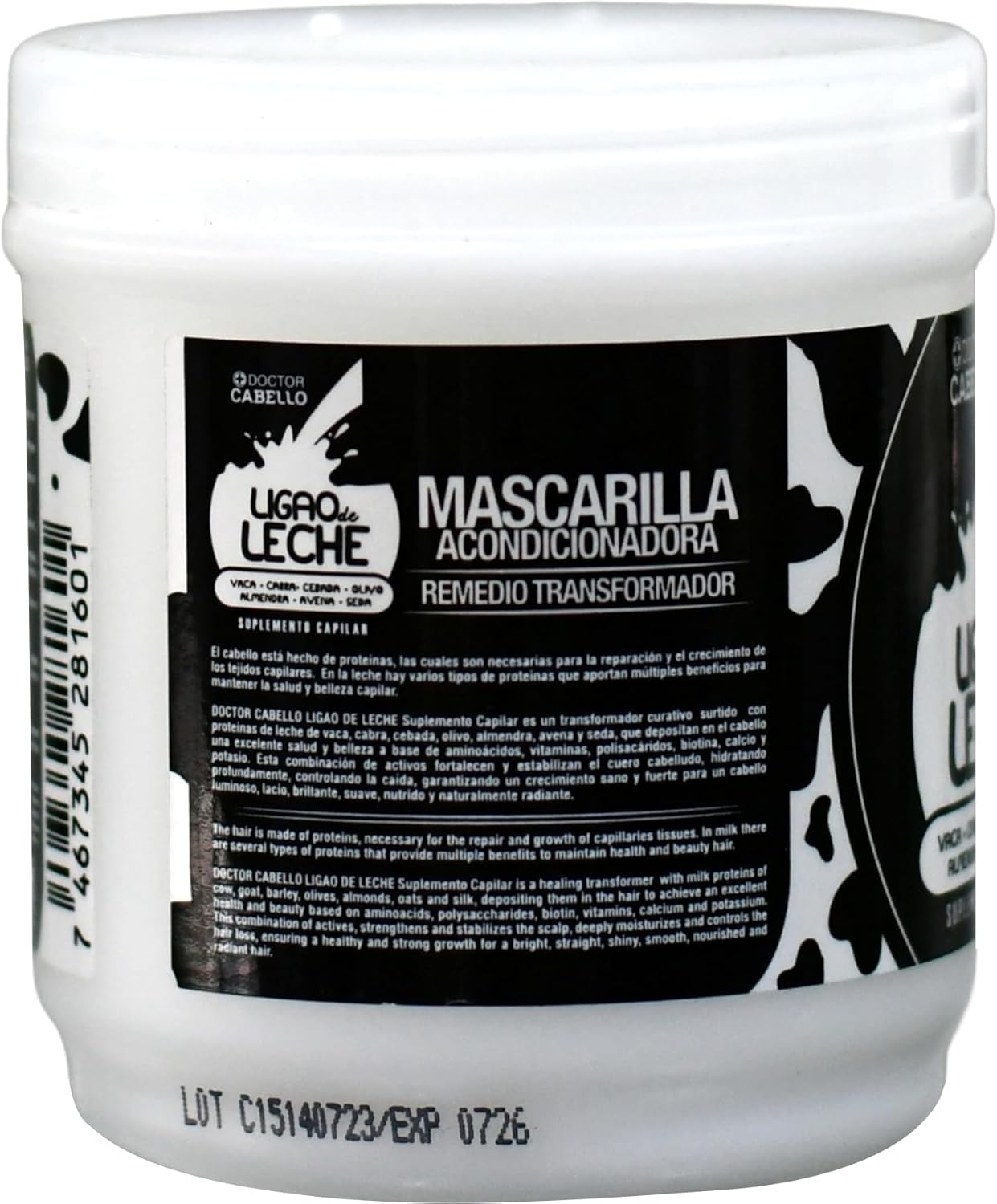 Set de cuidado capilar 4 en 1 Ligao de Leche 