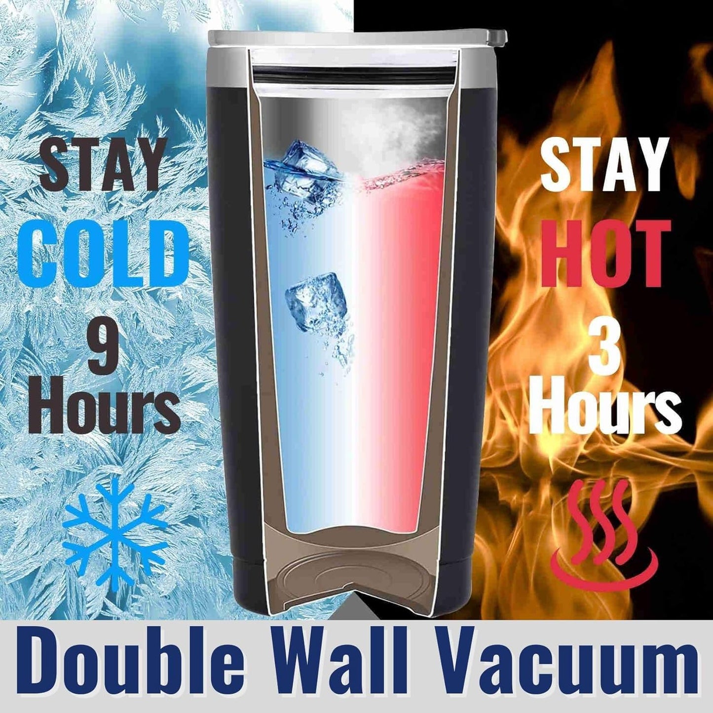 Taza térmica de viaje de República Dominicana de 590 ml: regalo divertido "No estoy gritando". 