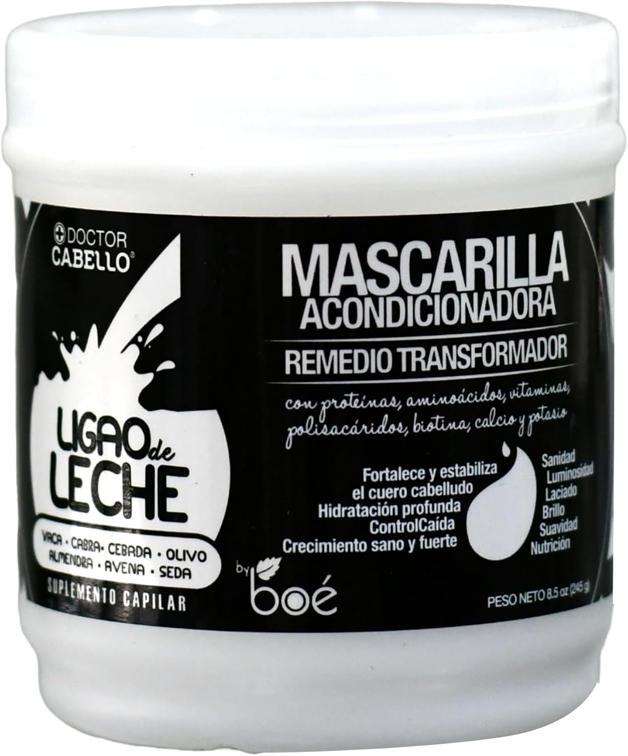 Set de cuidado capilar 4 en 1 Ligao de Leche 