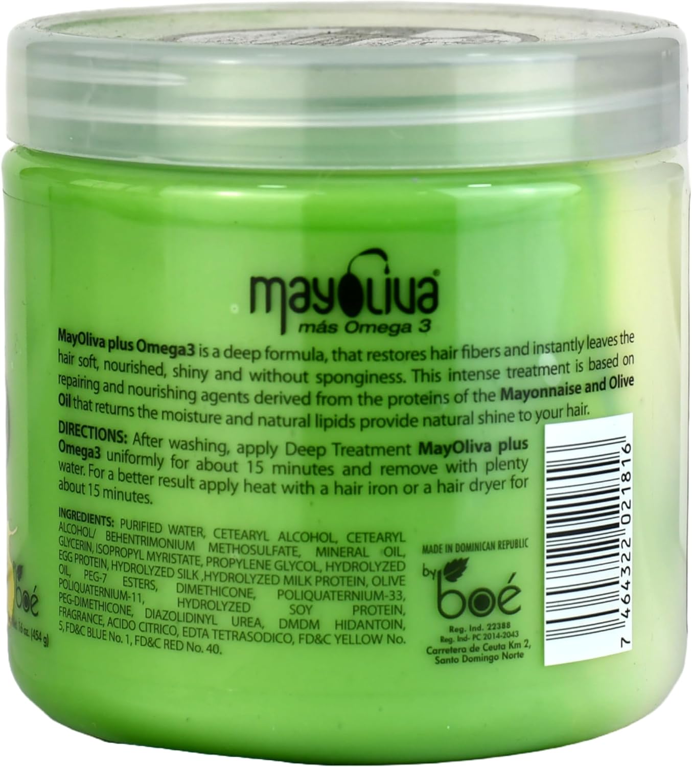 BOÉ COSMETICS BOE Mayoliva Omega 3 Intensive Conditioning Therapy – 16