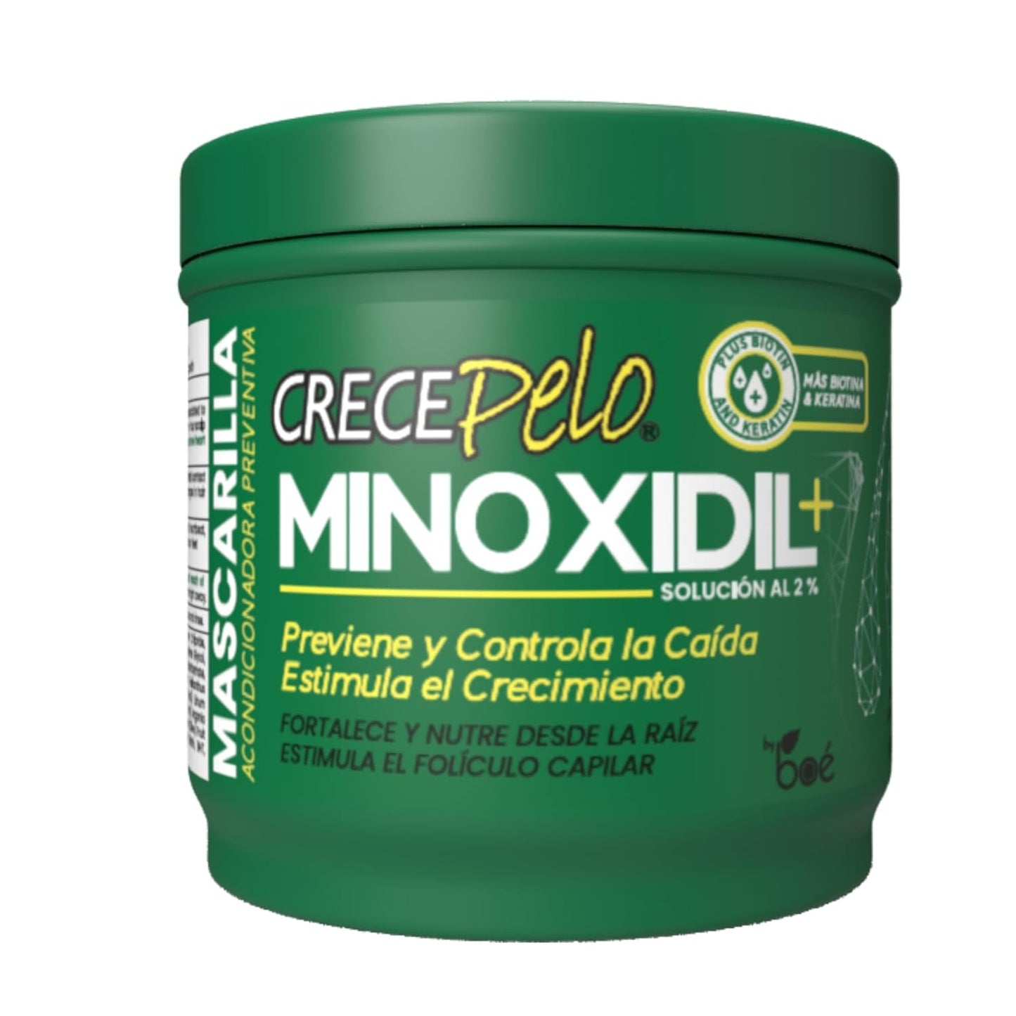 Crece Pelo Minoxidil 2% Sistema de crecimiento del cabello 