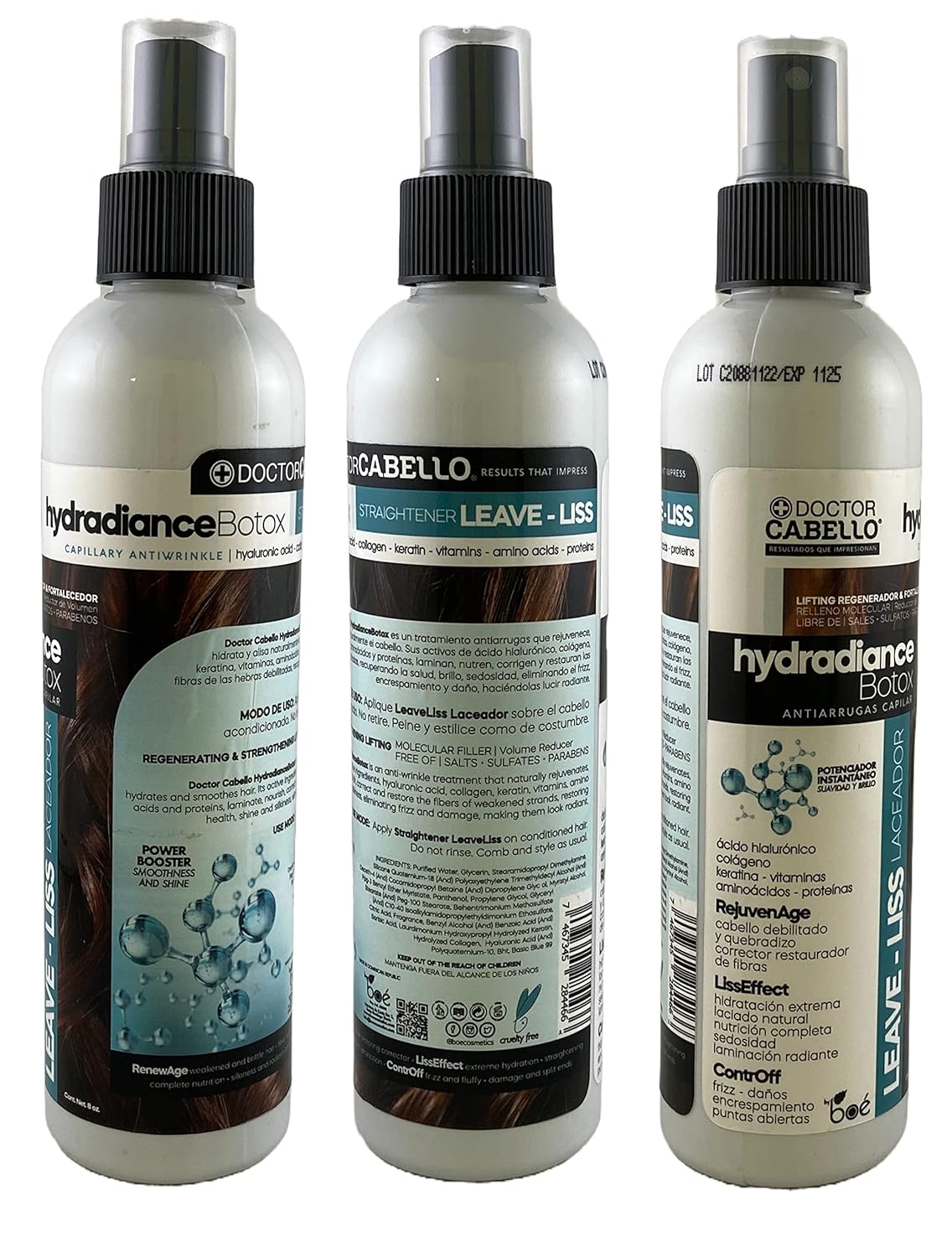 DOCTOR CABELLO HYDRADIANCE KIT 4/1