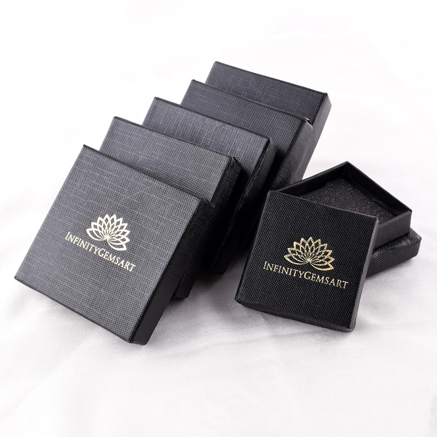 YANARA Larimar Rosary Anklet, Faceted 3mm Gemstone Beads, Silver-Plated Brass, 9”+1.5” Extender, Lobster Clasp, Summer Beach Gift for Women