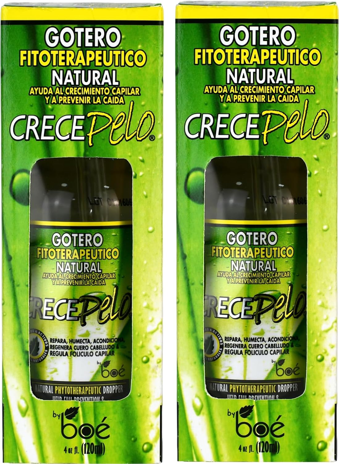 Crece Pelo Gotero 4oz (2 Pack)