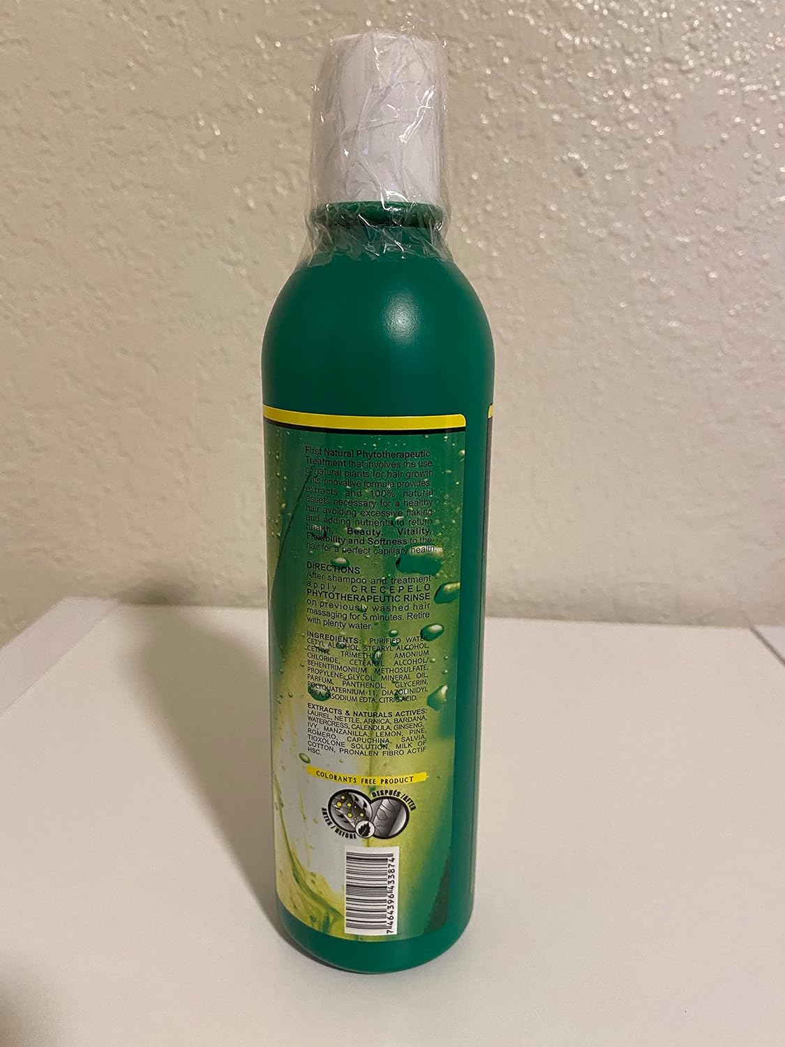 Crece Pelo Natural Hair Growth Duo – Shampoo & Rinse Set (12.5 oz each)